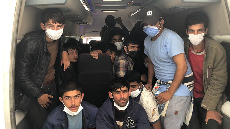 Ankara'da 36 düzensiz göçmen yakalandı