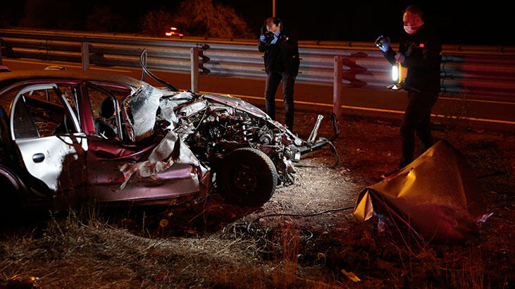 Ankara'da feci kaza! 2 ölü, 5 yaralı...