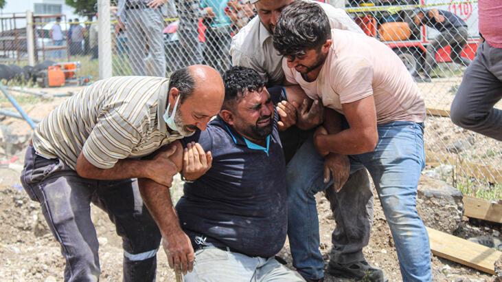 Ankara'da inşaatta göçük! Özgür öldü, babası yaralı