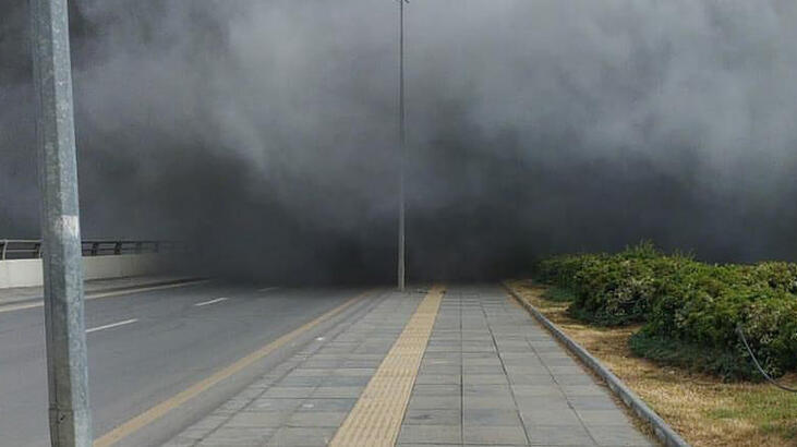 Ankara’da iş merkezinde yangın! Dumanlar etrafı sardı