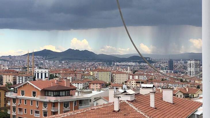 Ankara'da sağanak! Ev ve iş yerlerini su bastı