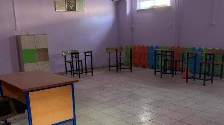 Anne, 'sınıf değil, sığınak' dedi, Vali Yavuz talimat verdi