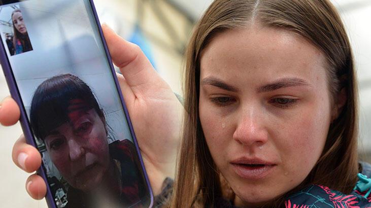 Annesi tuvalete sığındı! Ukraynalı Yulia gözyaşlarına boğuldu