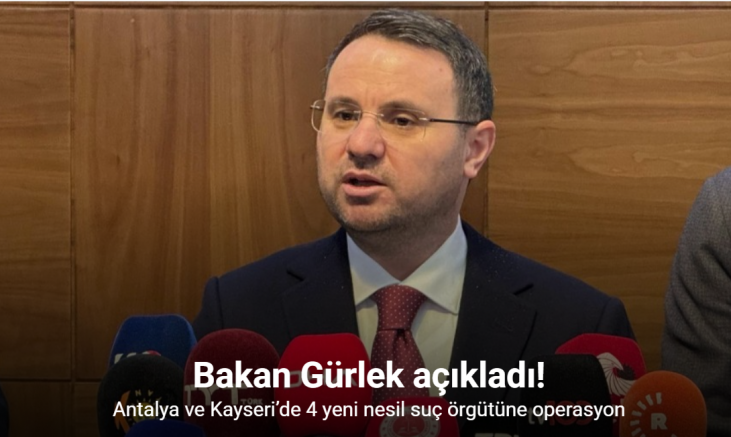 Antalya ve Kayseri’de 4 yeni nesil suç örgütüne operasyon: 42 şüpheli yakalandı