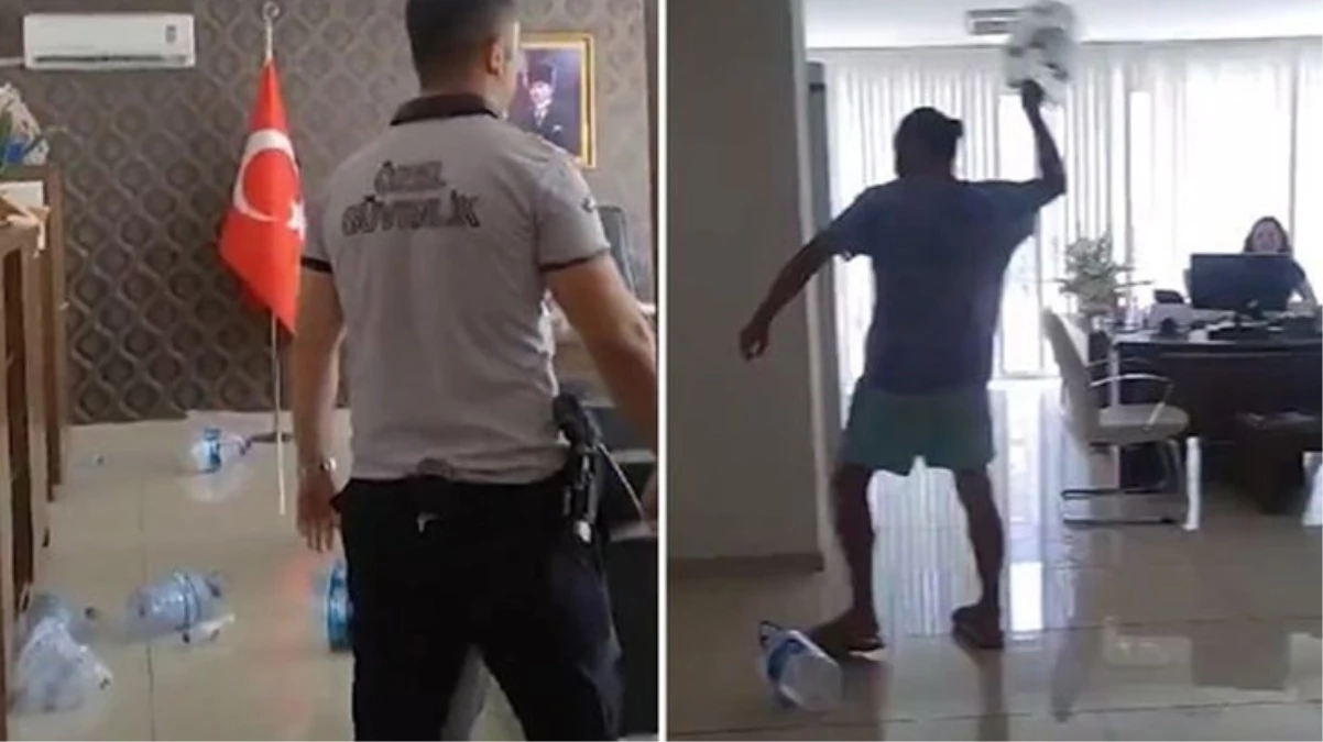 Antalya'da 34 gündür suyu olmadığı için isyan eden vatandaş, evinin önünde darbedildi