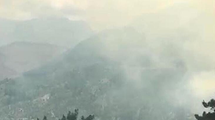 Antalya'daki orman yangını, 6 saatte kontrol altına alındı