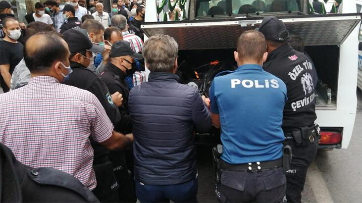 Apartmanı ayağa kaldıran ölüm! Polis linç girişimini engelledi