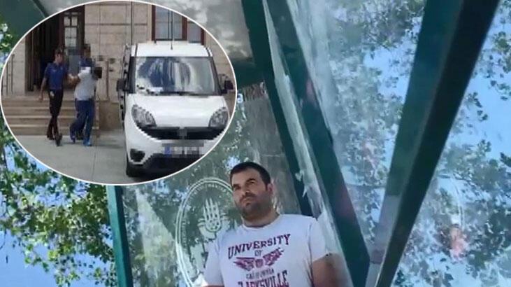 Arnavutköy'de durakta ahlaksız hareket yapan şüpheli yeniden gözaltına alındı