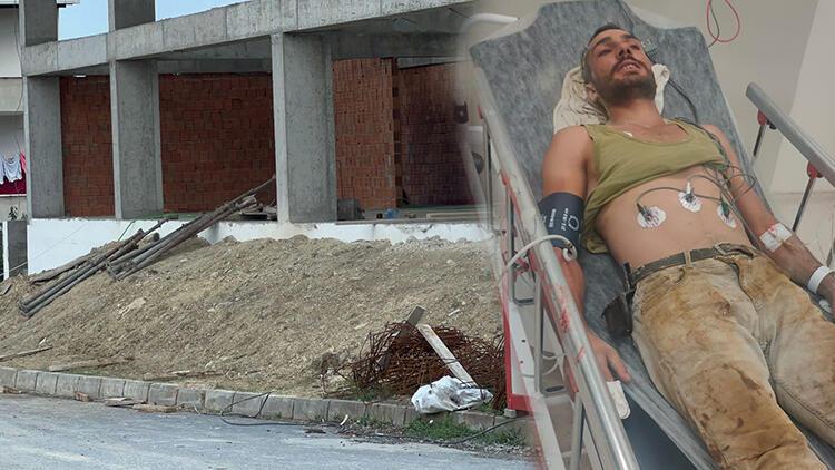 Arnavutköy'de inşaata yıldırım düştü! 1 işçi yaralandı
