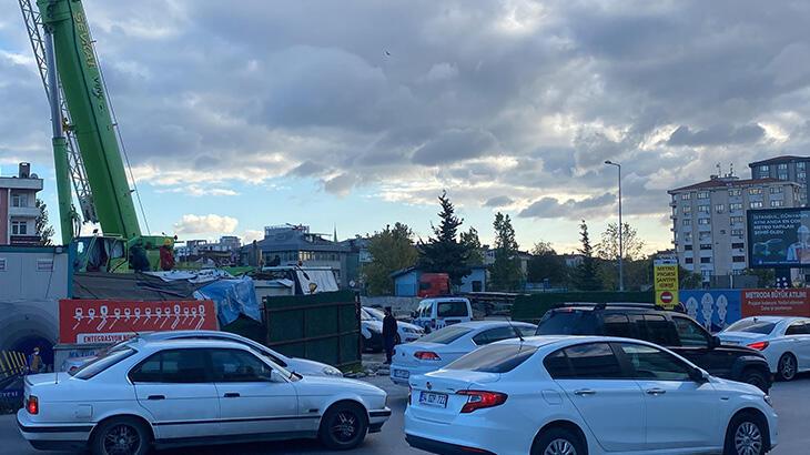 Ataşehir'de metro inşaatında faciadan dönüldü!