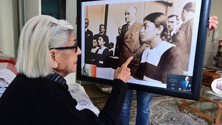 Atatürk'le fotoğrafı bulunan Remziye Tatlı , 99 yaşında hayatını kaybetti