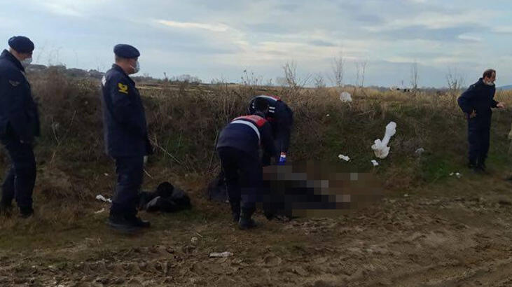 Avcılar buldu, jandarmayı aradı! Edirne'de ceset bulundu