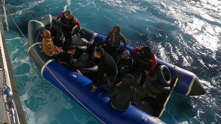 Aydın'da 24 kaçak göçmen yakalandı, 48 göçmen kurtarıldı