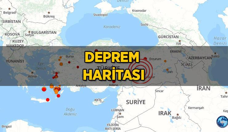 Az önce deprem mi oldu? 27 Eylül son depremler: Girit Adası'nda deprem