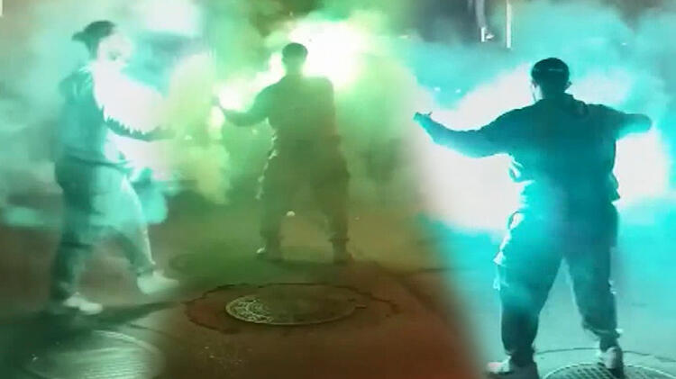 Bağcılar'da yasağa rağmen asker eğlencesi düzenlendi!