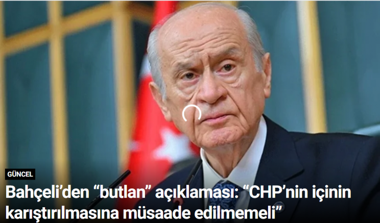 Bahçeli’den “butlan” açıklaması: “CHP’nin içinin karıştırılmasına müsaade edilmemeli”