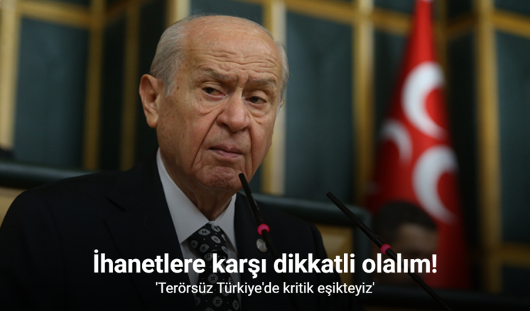 Bahçeli: 