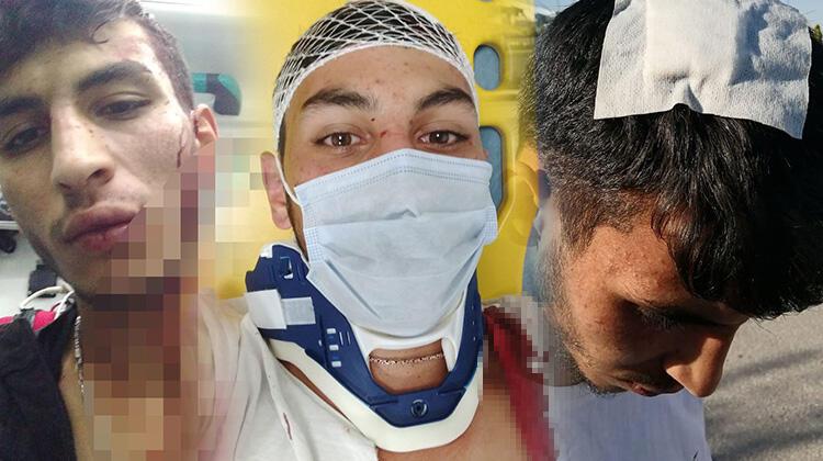 Bahşiş için düğün konvoyunun önünü kesen gençleri dövdüler
