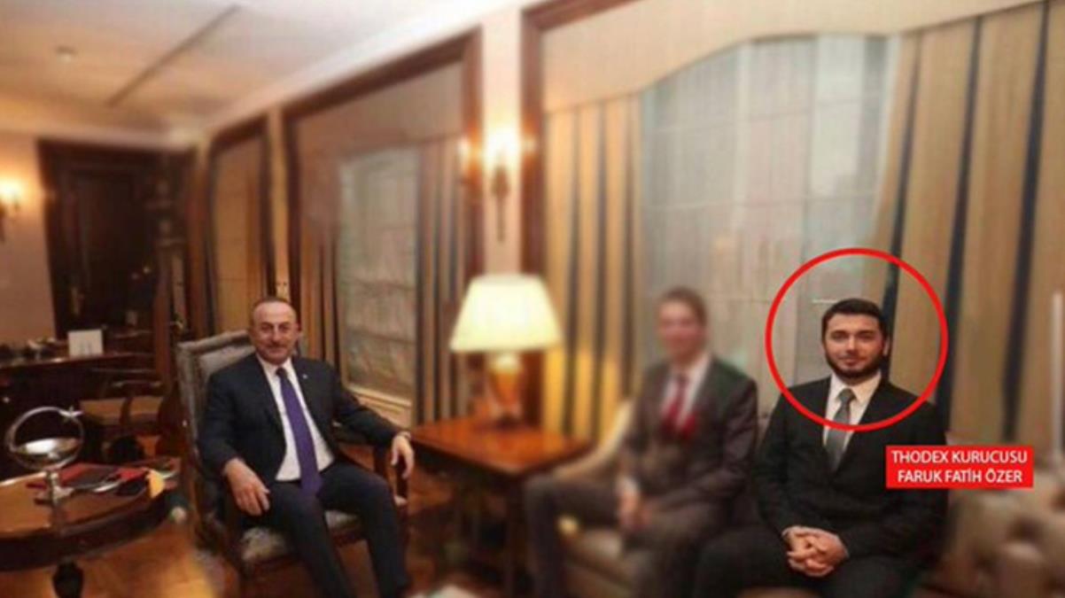 Bakan Çavuşoğlu'ndan Thodex'in kurucusuyla birlikte çekildiği fotoğrafa ilişkin açıklama: Kendisini tanımıyorum