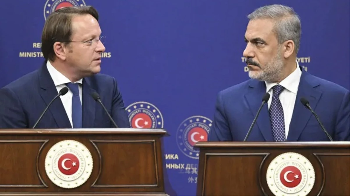 Bakan Fidan, AB komiserinin gözlerinin içine bakarak konuştu: Türk vatandaşların vize mağduriyetine derhal son verin