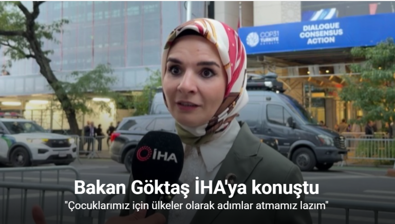 Bakan Göktaş: 