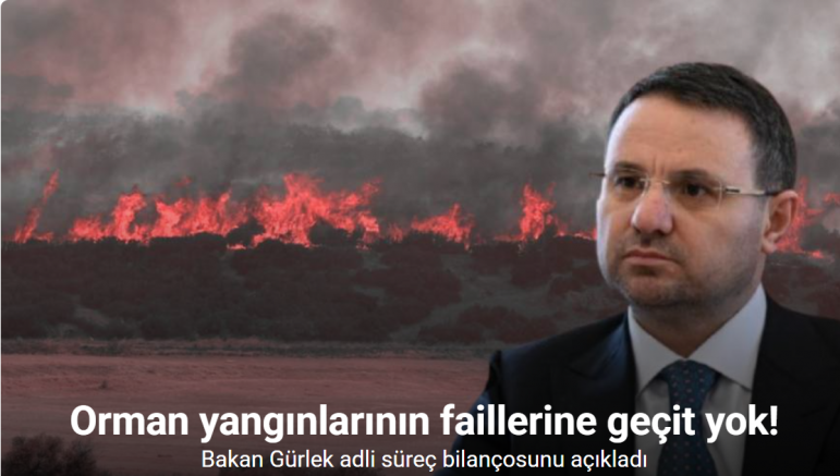 Bakan Gürlek: 