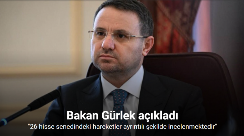 Bakan Gürlek: 