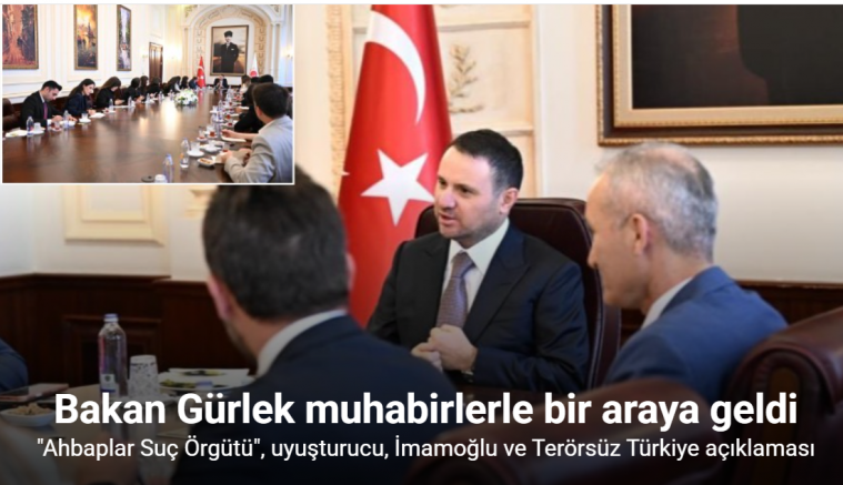 Bakan Gürlek’ten 
