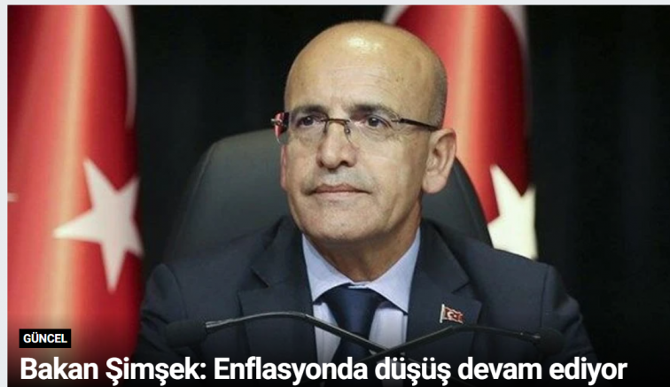 Bakan Şimşek: Enflasyonda düşüş devam ediyor