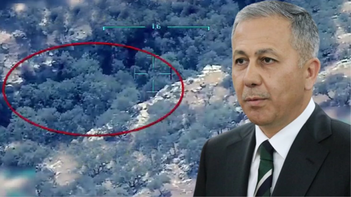 Bakan Yerlikaya nefes kesen operasyonu paylaştı! PKK'lı teröristler böyle vuruldu