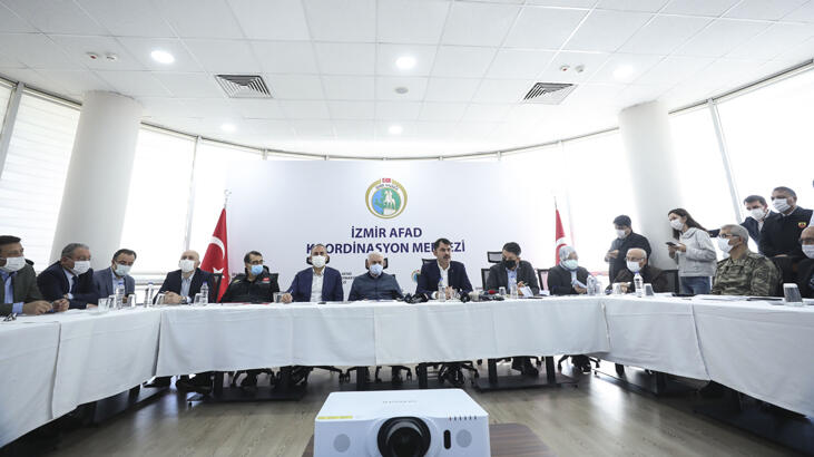 Bakanlar afet bölgesinde!