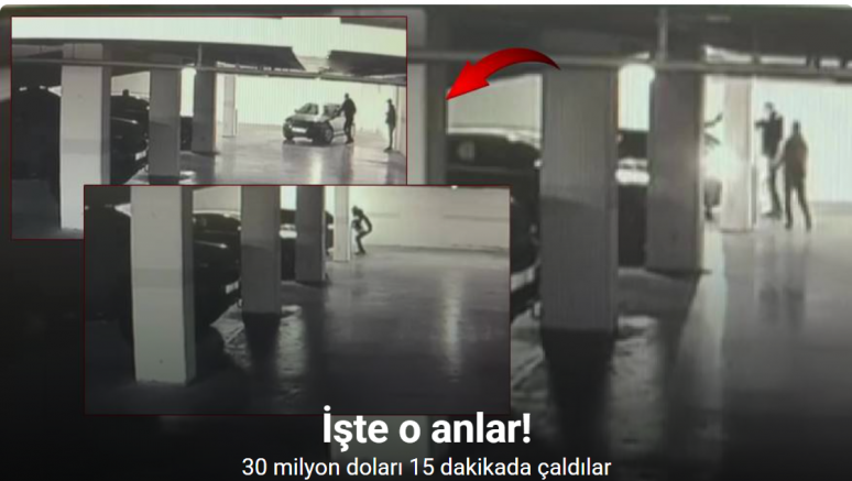 Bakırköy’de 30 milyon dolarlık soygun iddiası: Görüntüler ortaya çıktı