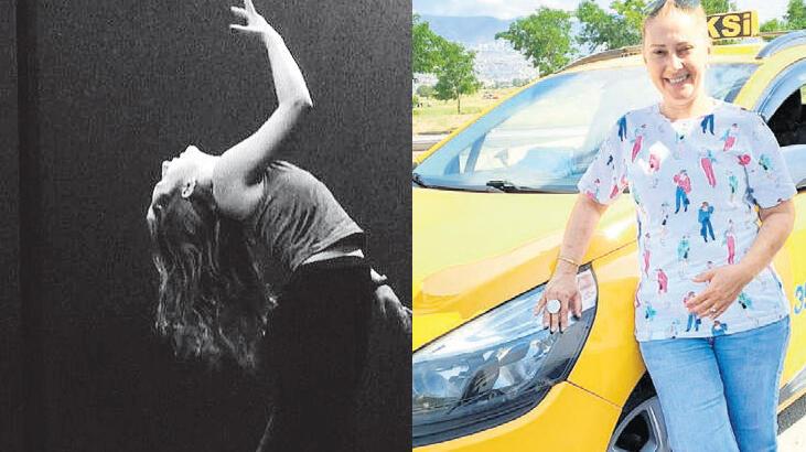 Balerin Pınar taksici oldu