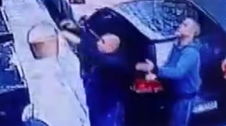 Balkondan sepetle sarkıttılar! Dehşet saçtılar...