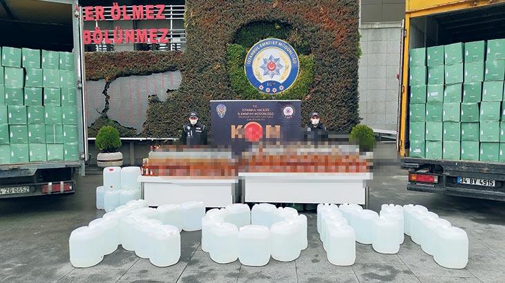 Bandrol gerçek içki sahte