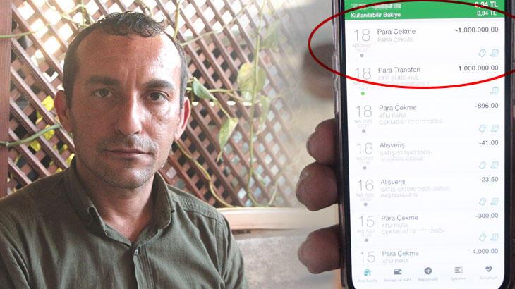 Banka hesabına yanlışlıkla 1 milyon TL gönderildi