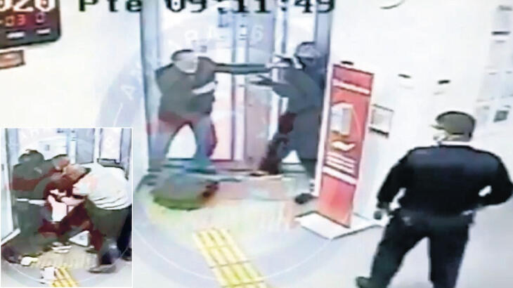 Banka soygununu vatandaş engelledi