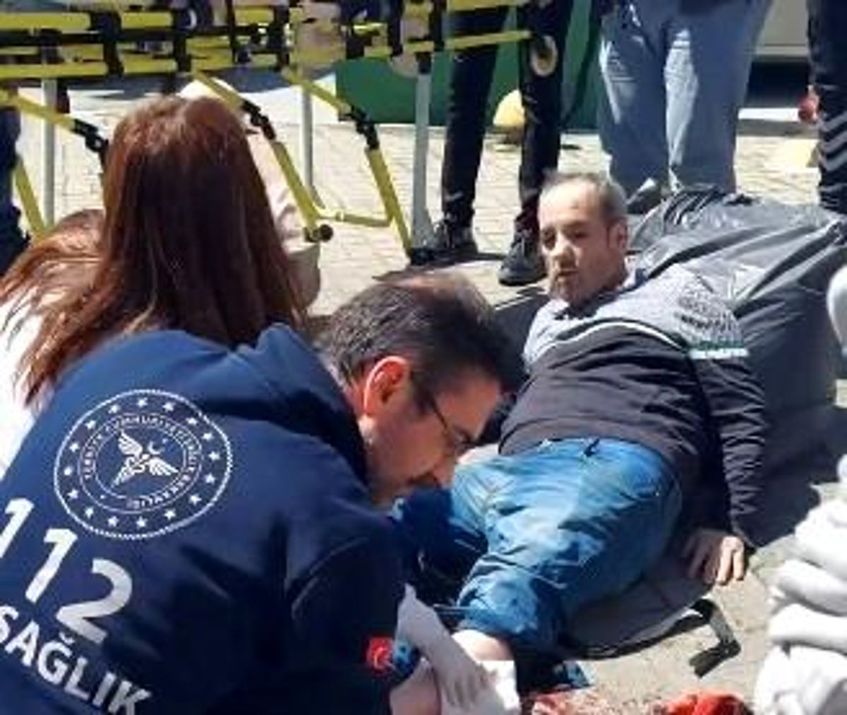 Bankadan para çekti, önce vuruldu, ardından 860 bin lirası gasp edildi