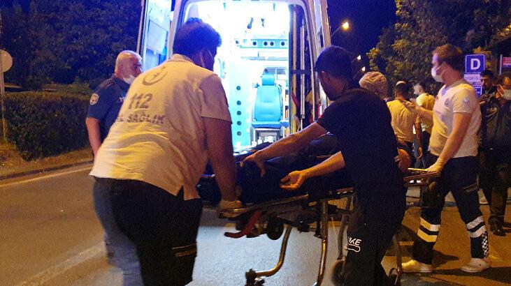 Barda çıkan silahlı kavga sokağa döküldü! Yaralılar var