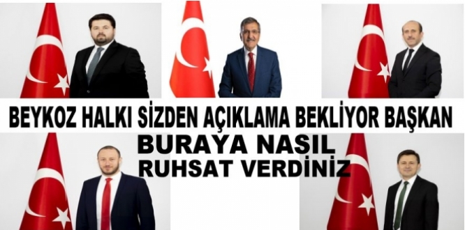  Başkan Fatih Sağlam Müdür Mehmet Akif Kılıç Bu Ruhsatı Nasıl Verdiniz   