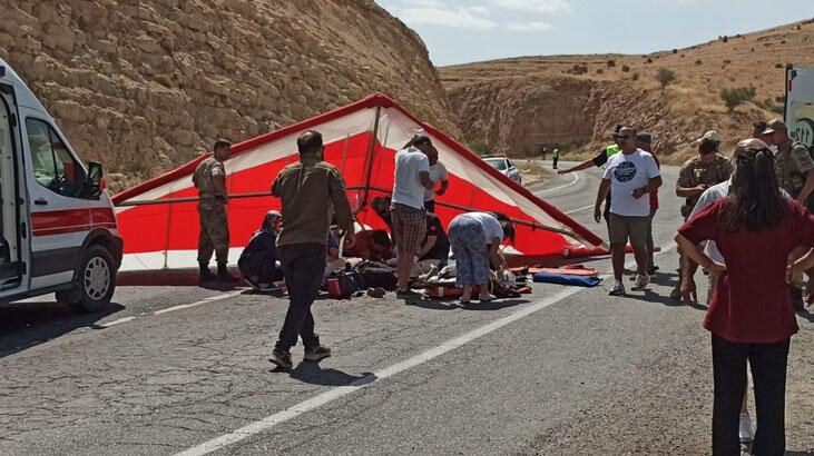 Batman’da yelken kanat, kara yoluna düştü: 2 ölü