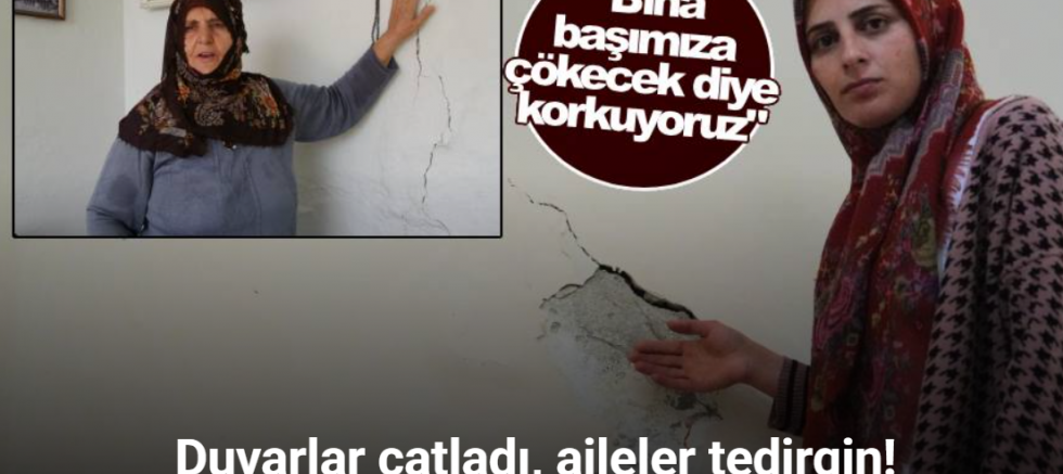 Bayburt’ta bir yıldır evlerden su çıkıyor: Duvarlar çatladı, aileler tedirgin