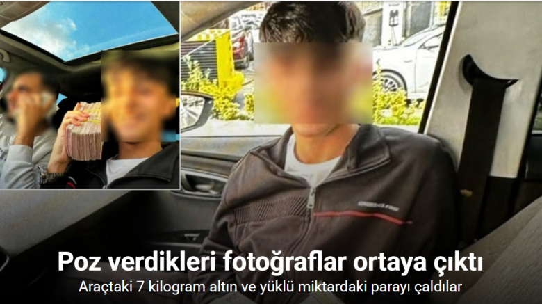 Bayrampaşa’da otomobilin önünü kesip araçtaki 7 kilogram altın ve yüklü miktardaki parayı çaldılar