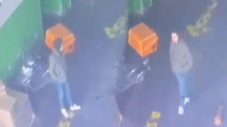 Bayrampaşa’da motosiklet hırsızlığı! Dakikalar sonra çaldı