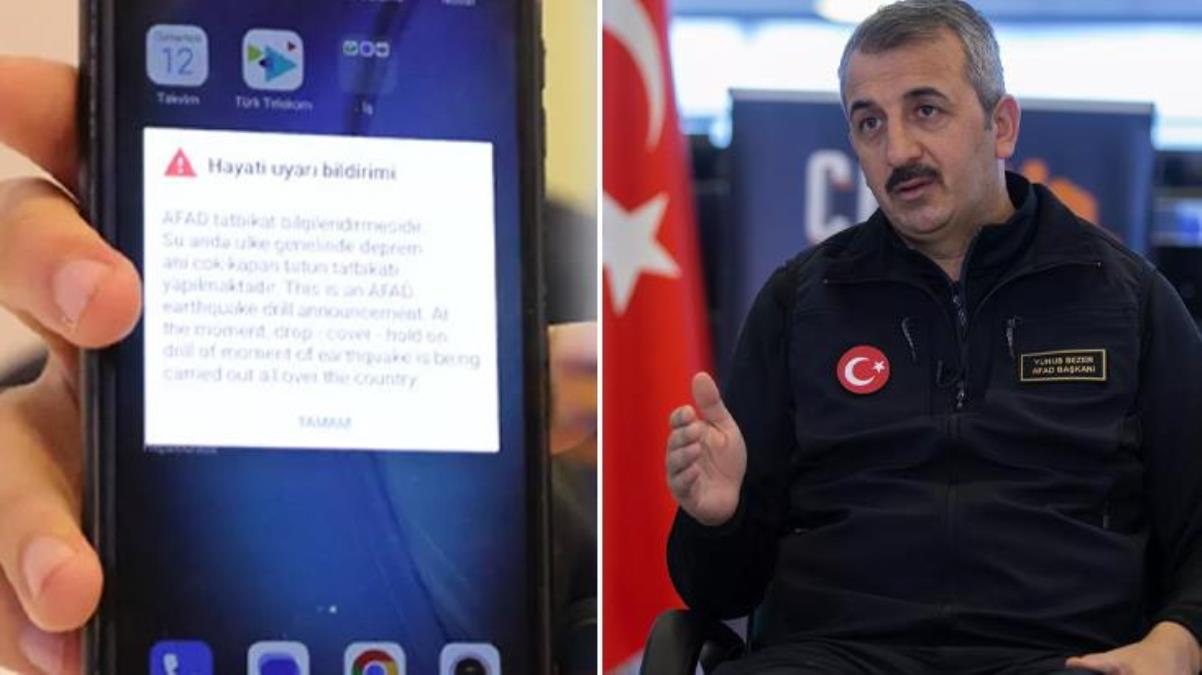 Bazı telefonlara neden SMS gelmedi? AFAD başkanı merak edilen soruyu yanıtladı