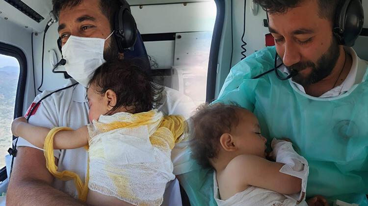 Beril bebekten sonra bu kez Zeynep bebek! O sağlıkçının kucağında