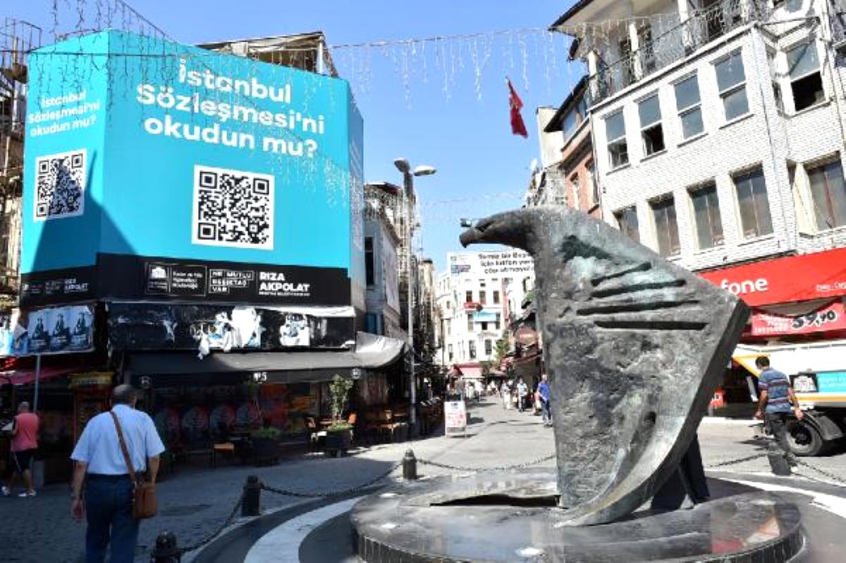 Beşiktaş'taki İstanbul Sözleşmesi projesine ödül