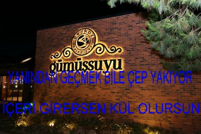                           Beykoz Belediyesinin Sosyal Tesisi BEYTAŞ CEP YAKIYOR 