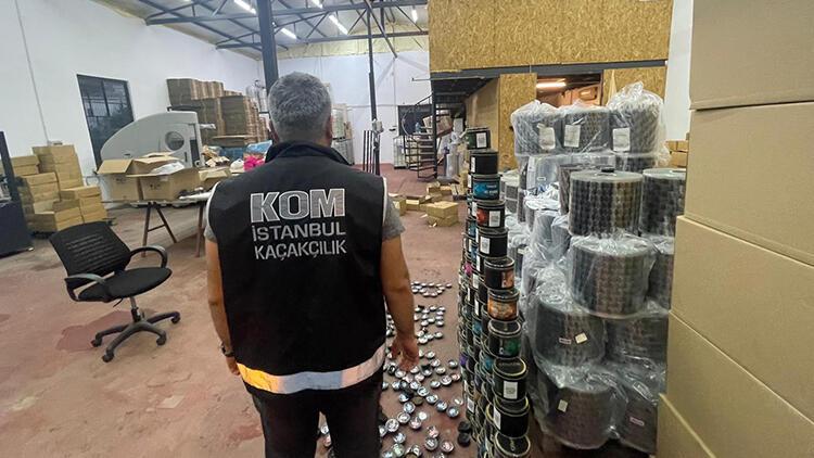 Beykoz’da kaçak tütün operasyonu! Tam 1 ton 777 kilogram ele geçirildi