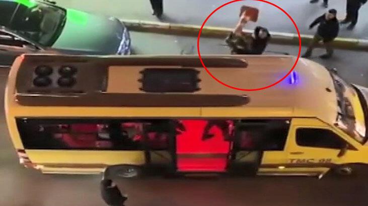 Beylikdüzü'nde duba dehşeti! Tartıştığı minibüs şoförüne saldırdı